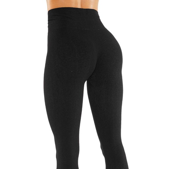 Highwaisted Breathable Cotton Leggings - Picture 6 of 7